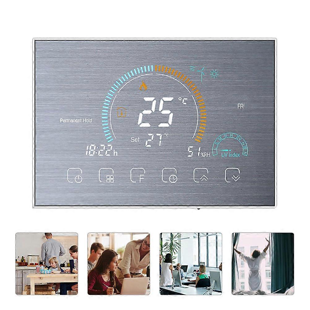 Intelligent Temperature Controller Home Thermostat for 2Sets