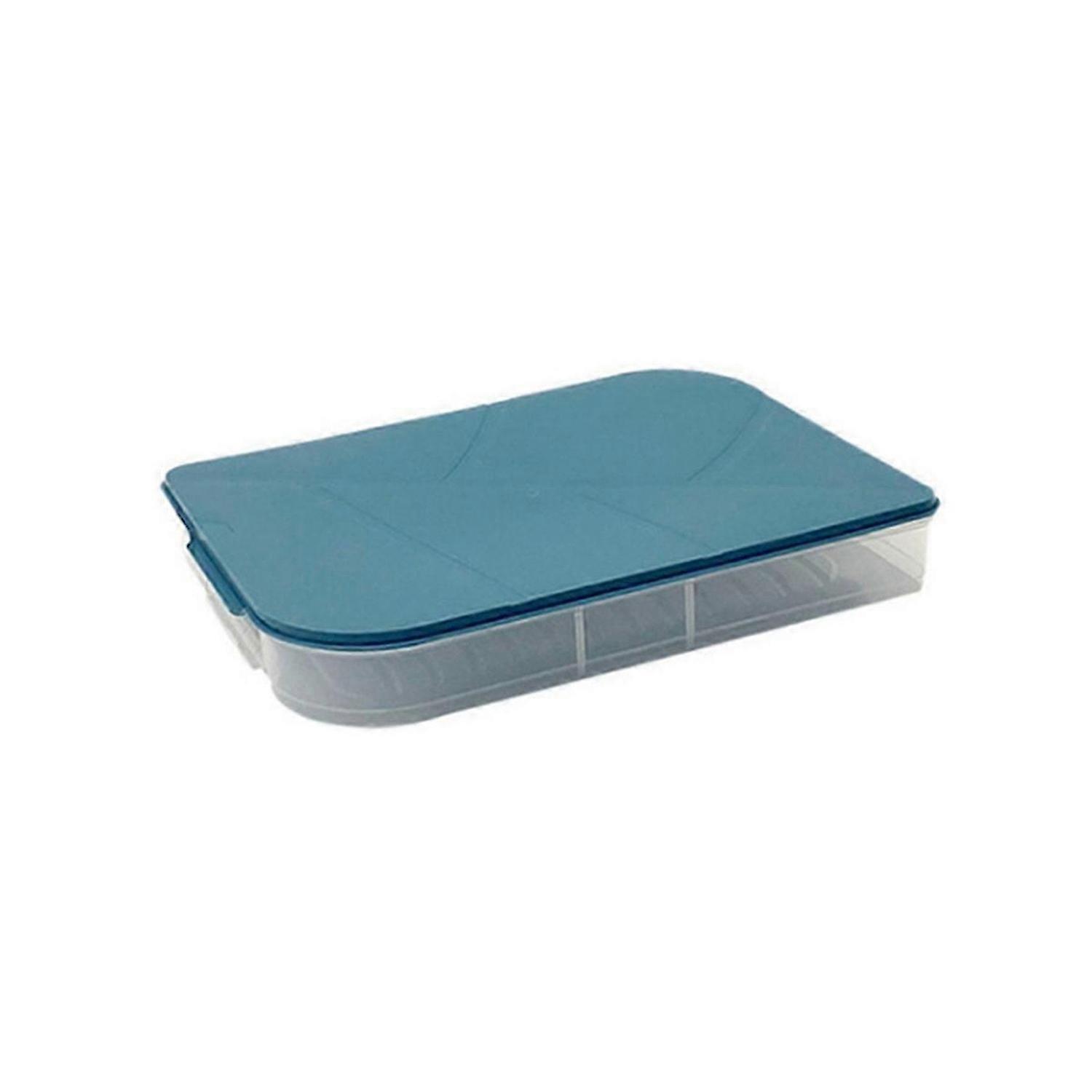 Refrigerator Crisper Dumpling Freezer Dumpling Containers blue