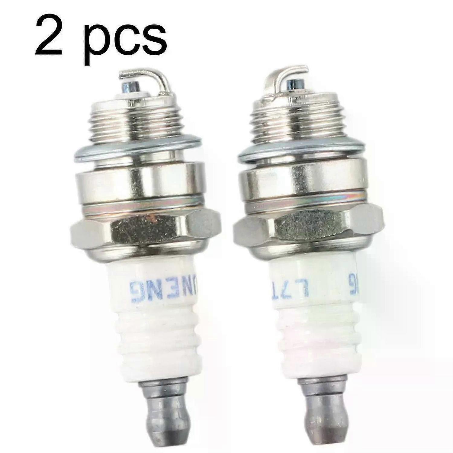 2pcs Sparkle Plug For Small Engines Generators Torch L6RTC L7RTC L8RTC L8RTF Engines CJ8 Garden Powe