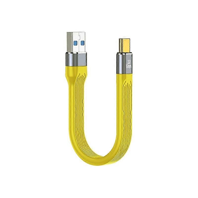 USB to Type-C PD 100W Fast Charging 10Gbps FPC Soft Data Cable,Cable Length: 13.8cm