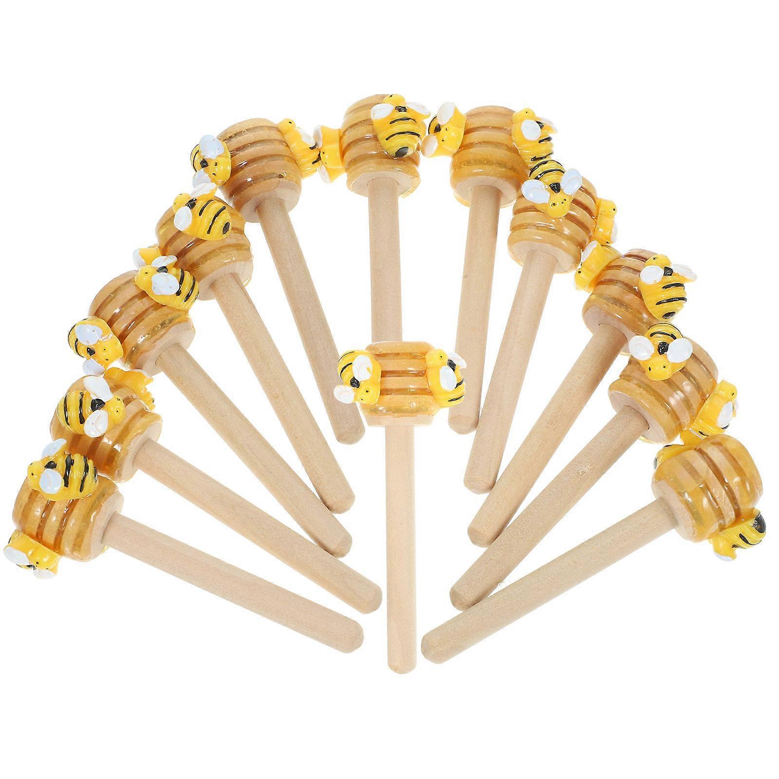 Honey Dipper for Decorating 48Pcs Bee Party Table Decor with Bee Ornament