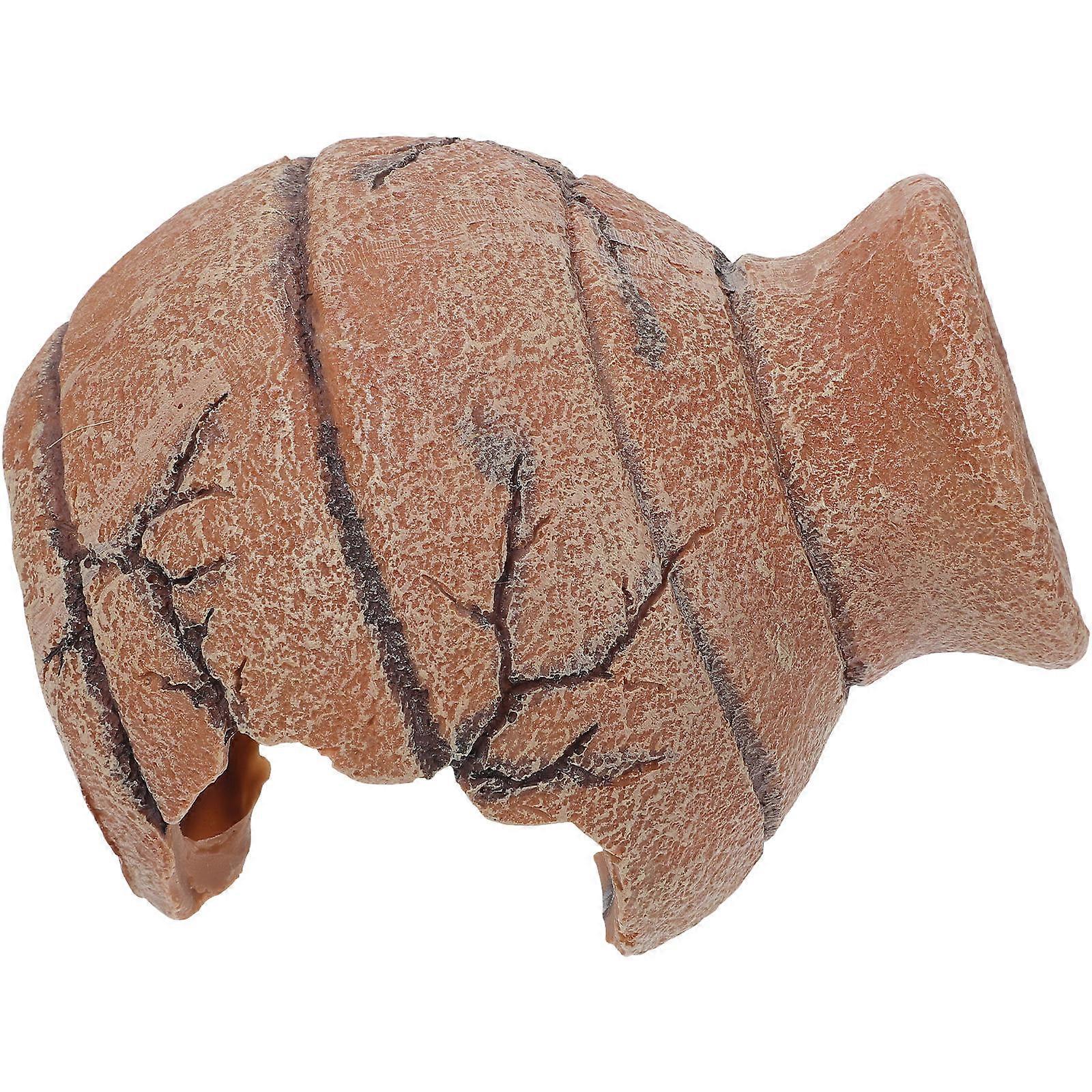 Reptile Cave Critter Cave for Decoration 4Pcs Turtle Hideout Hiding Place