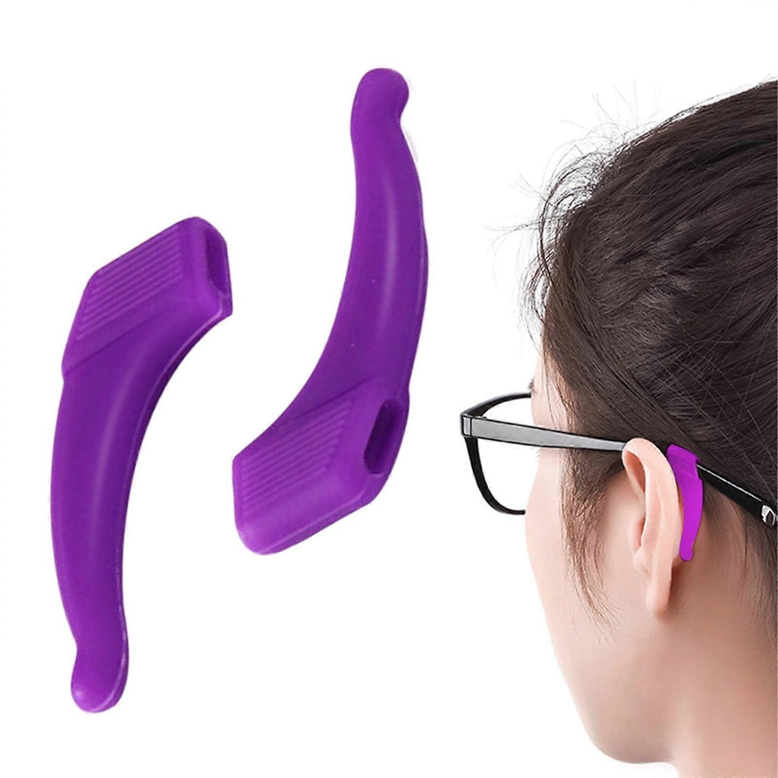 Off Promotions! Silicone Eyeglasses Ear Grips, Non-Slip Glasses Retainer Hooks, Compatible with Most Frames