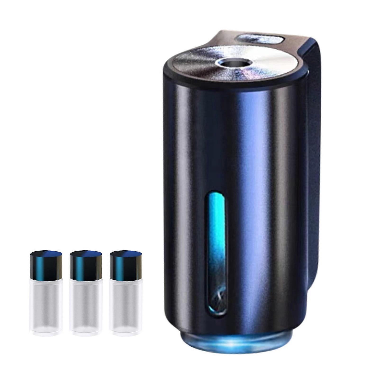 Smart Car Perfume Smart Car Refresher Rechargeable Three Bottles Of 10ml Aroma Oil Long Standby Aroma Diffuser,Odor Eliminator,Portable Ozone Machine