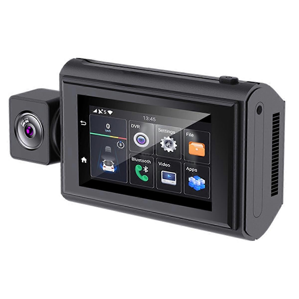 3Inch Car Rearview Mirror Dash Cam 4G Android10.0 Navigation Bluetooth WiFi Video Camera Recorder Re