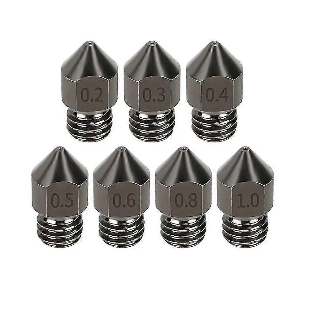 175mm MK8 3D Printer Hardened Steel Nozzle Extruder Printing Head For Anet A8 A8+ Ender 3 3S Pro V2 CR10 3D Printer Parts