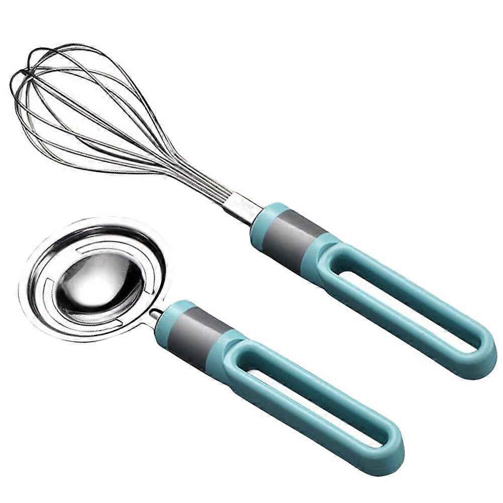 Hand Whisker For Mixing 2Pcs Baking Mixer Egg White Separation Tool Ideal For Restaurant Chefs