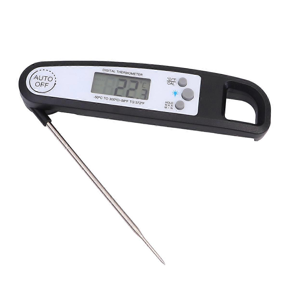 Cooking Thermometer Foldable for Kitchen 2Pcs Electronic Bbq Probe Thermometer
