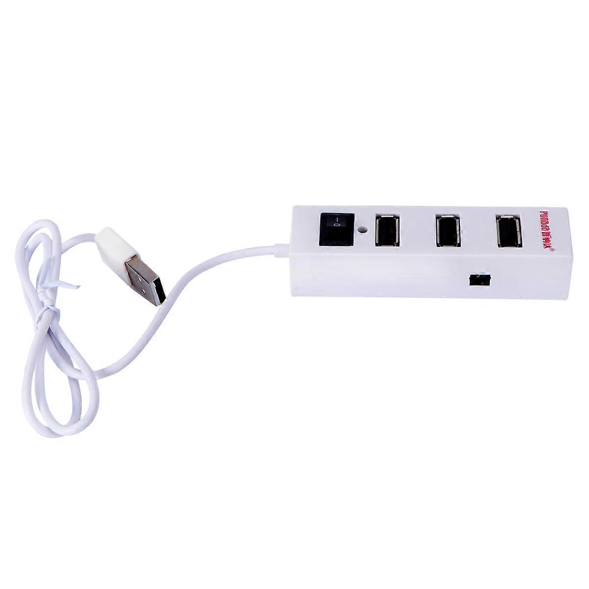 Professional Multi-Port USB Hub for Data Converting 2Pcs White Laptop
