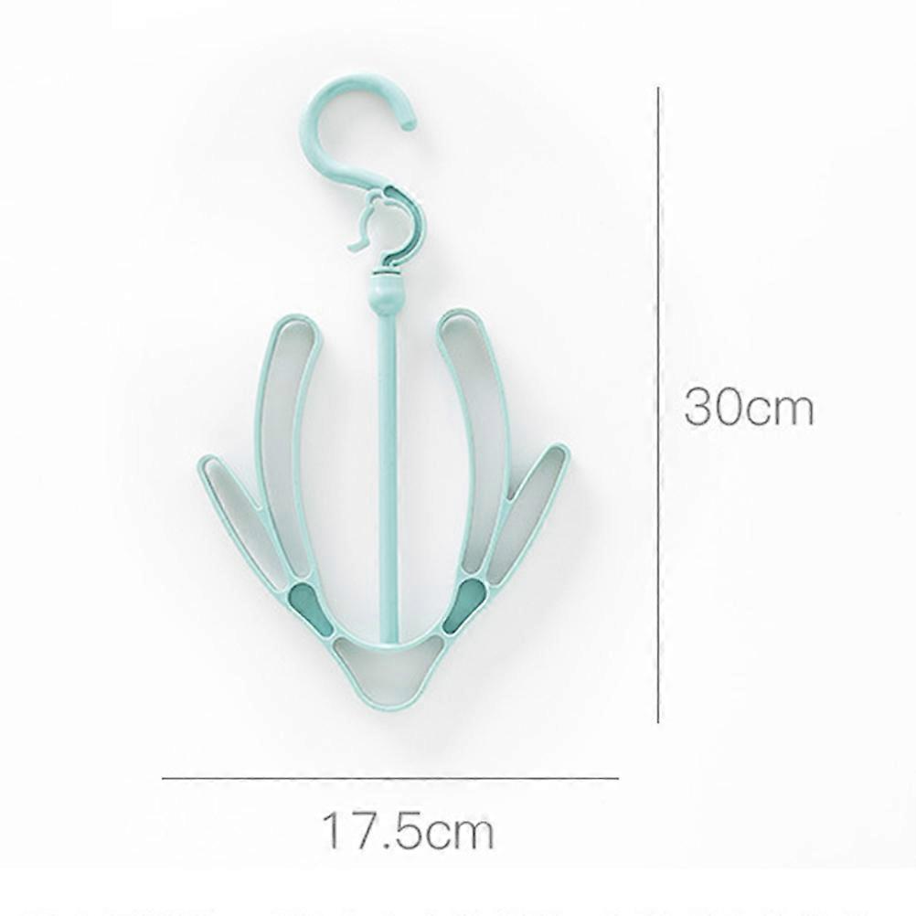 4Pcs Shoes Hanger Hook Storage Drier Assorted Color Drainage Solution For Shoes Sandals On the Go