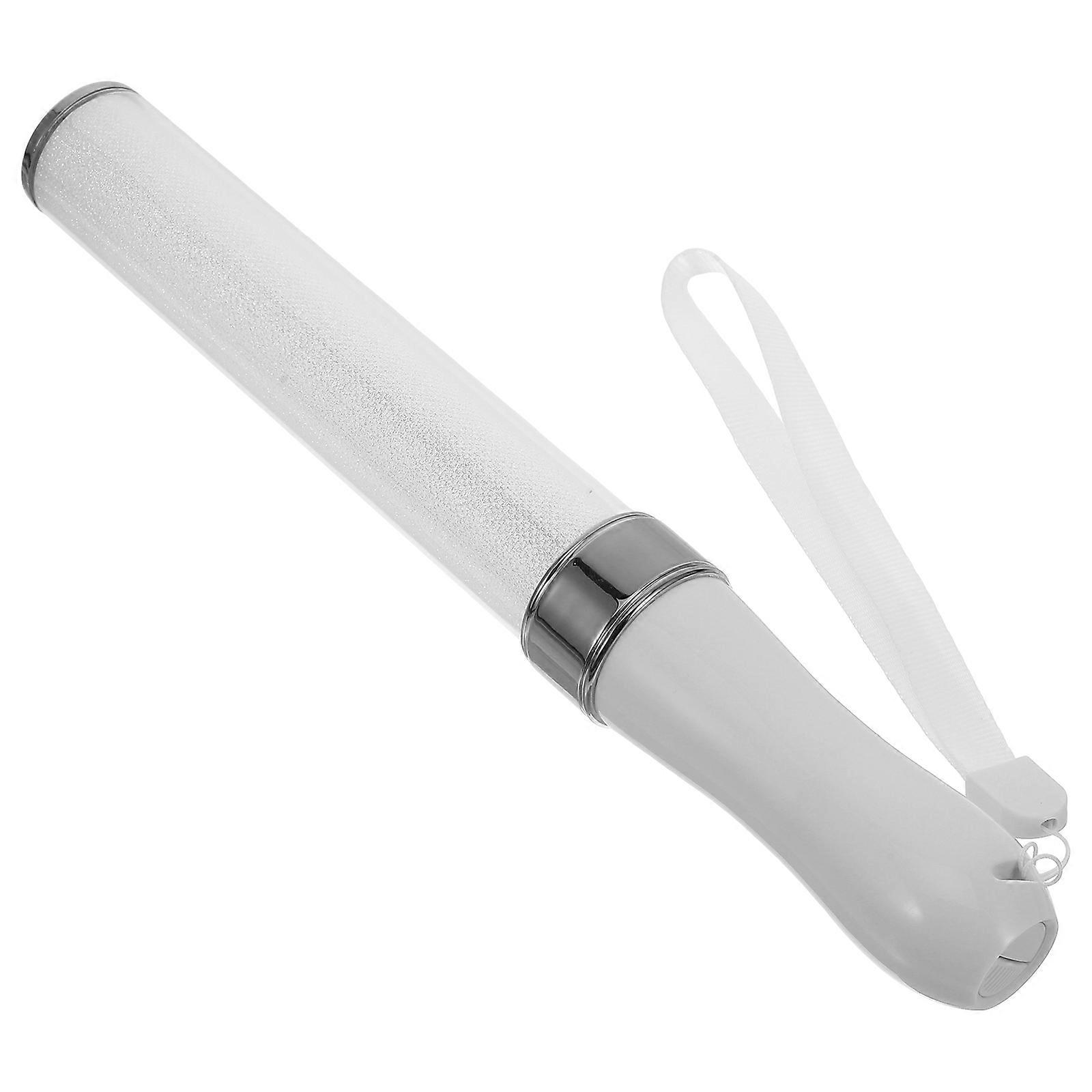 Creative Glow Stick Cheering Fans Lighting Stick For Concerts And Parties 8Pcs Durable White PVC Design