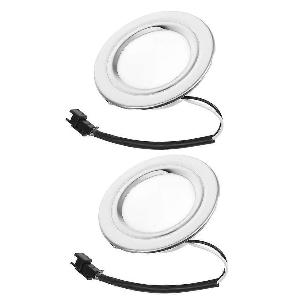 Kitchen Range Hood LED Light Replacement for Stove 4Pcs Silver Bulbs