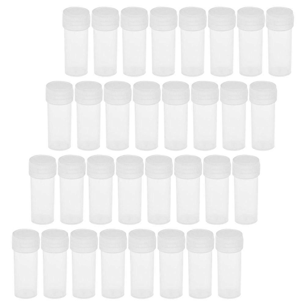 Bottles with Screw Cap for Storage Use 150Pcs Transparent Sample Bottles