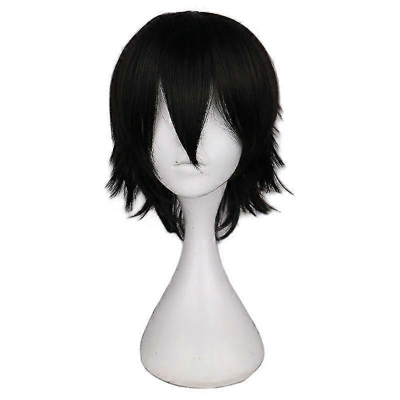Anime Cosplay Short Multi-purpose Wig Black