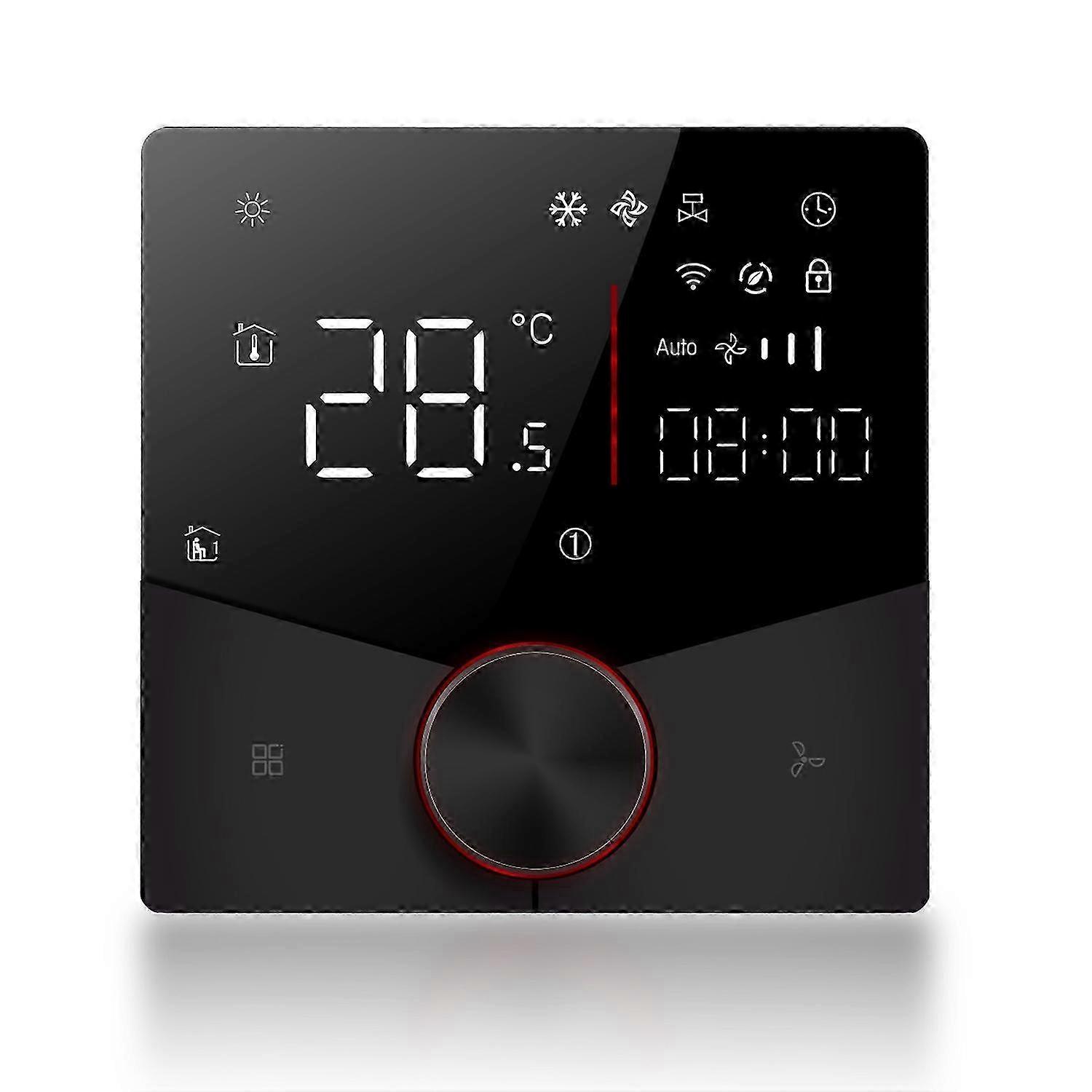 2 Pipe HVAC Control Panel Touch Screen Digital Display Central Air Conditioning Controller 5+2 6 Per
