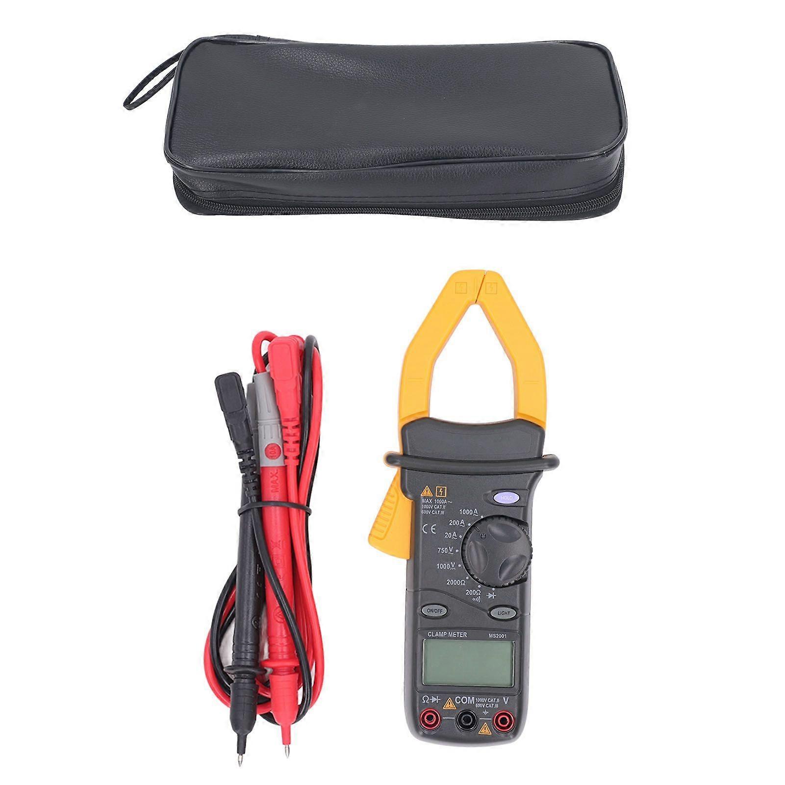High quality  MS2001 Digital Clamp Meter Multimeter 1000A Electrician Clamp Meter (without