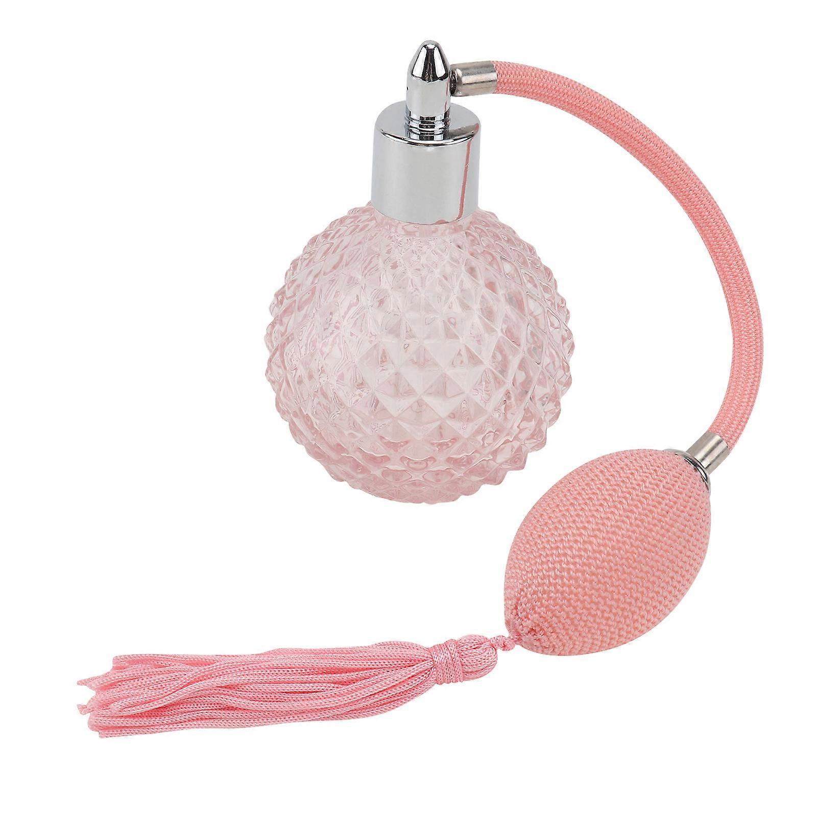 Small Perfume Container for Storage Use 2Pcs Pink Refillable Bottles