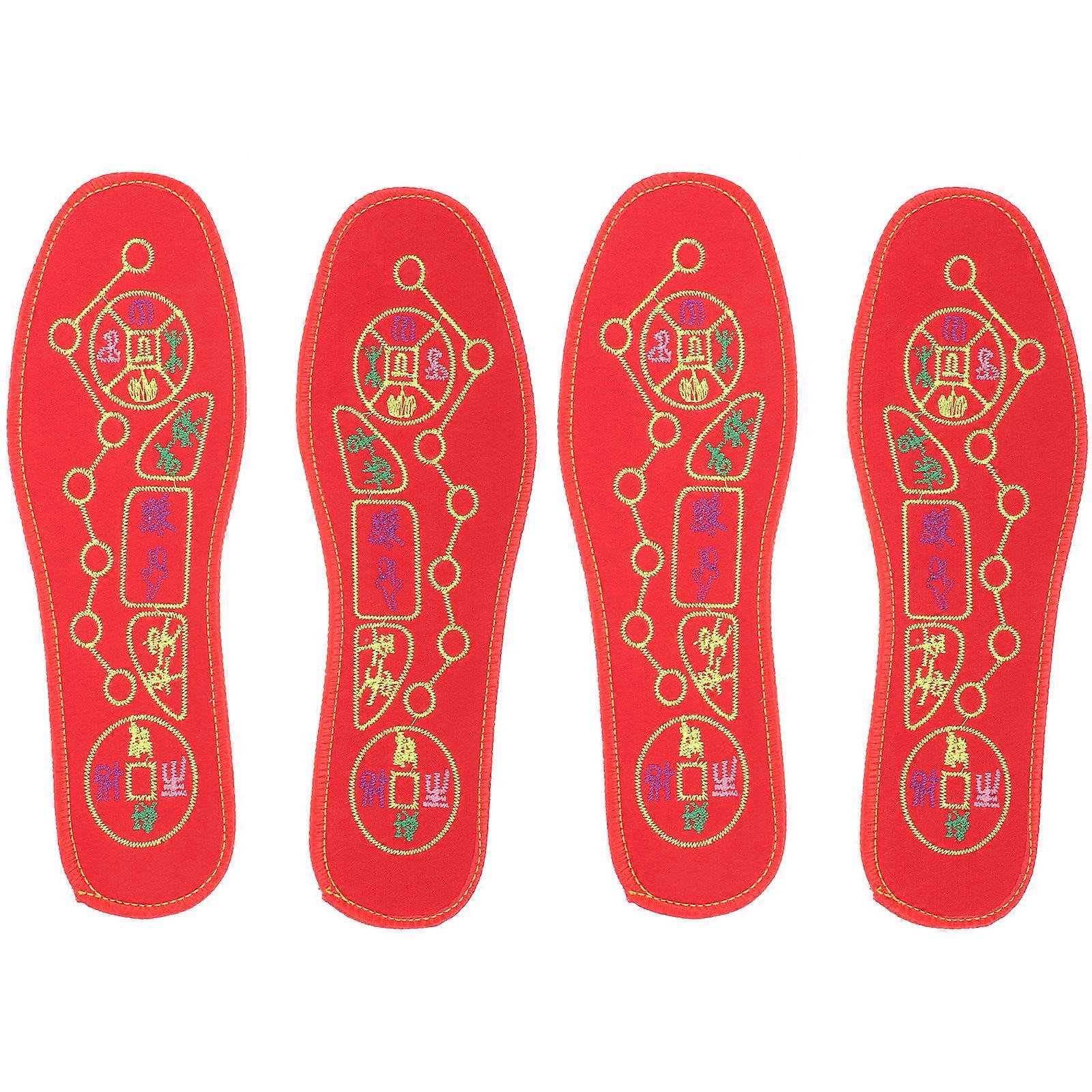 Open Luck Breathable Shoe Insoles for Athletic Use 2Pairs