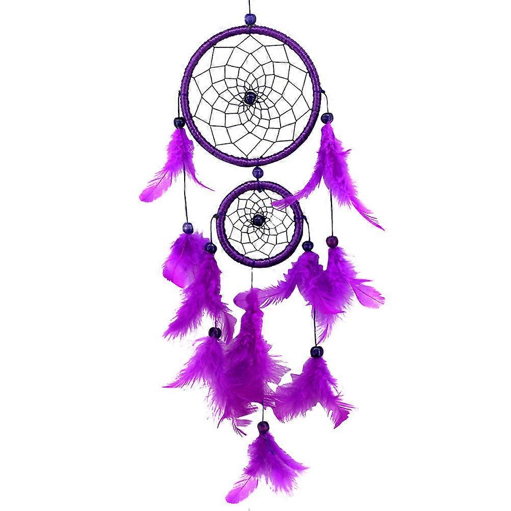 Dreamcatcher Hanging Decor Handmade Dream Catcher for Decorating 2Pcs
