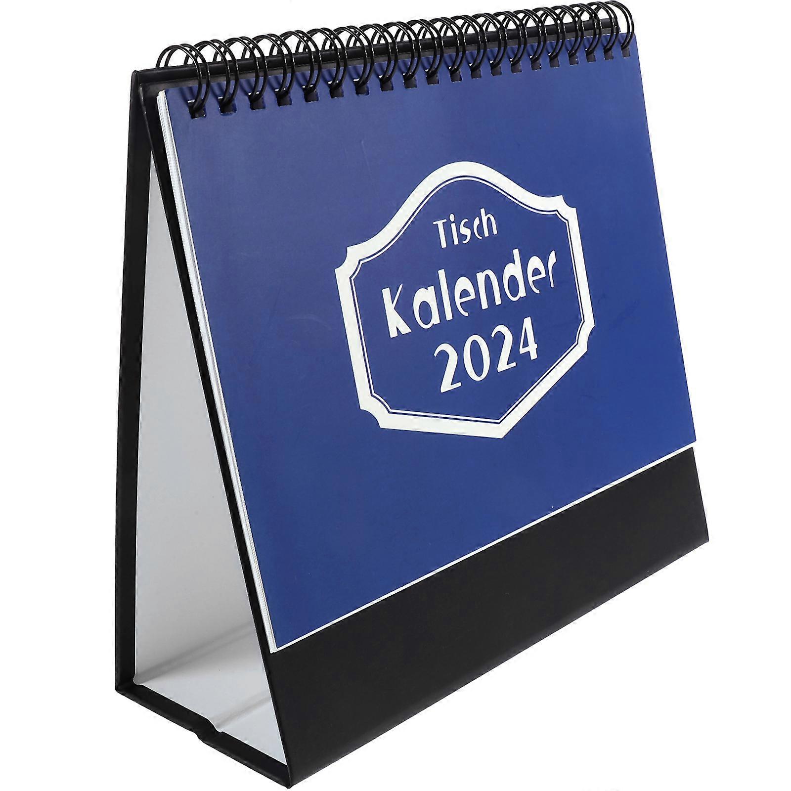 Standing Desk Calendar for Daily Use with 5Pcs Paper Material