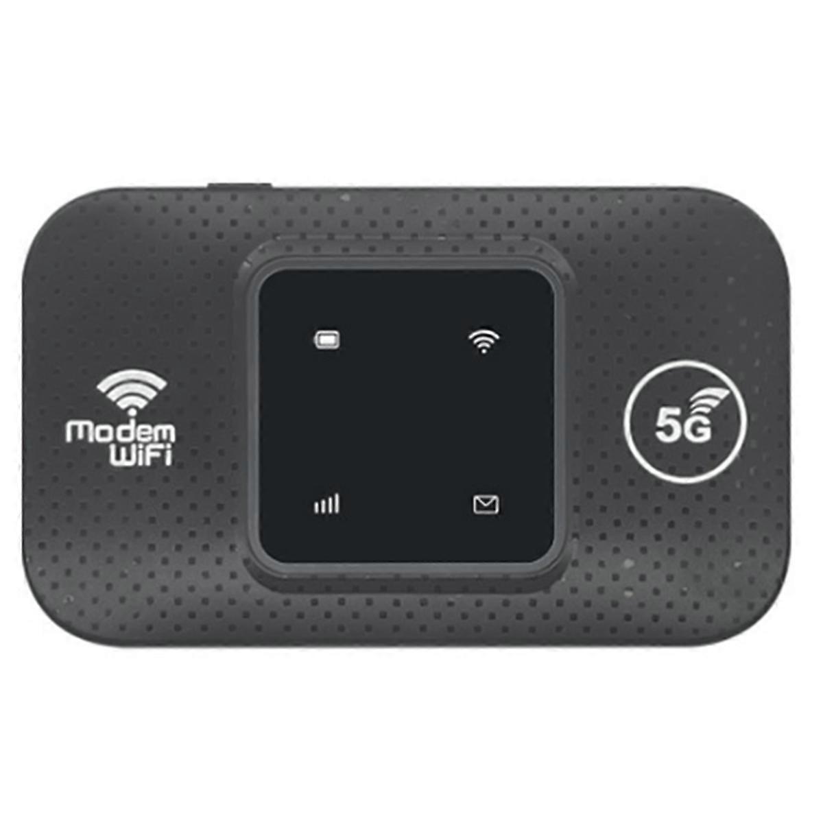 4G LTE WiFi Modem Unlocked 5G 300Mbps with Color Screen Portable 4G Router Professional for Laptops