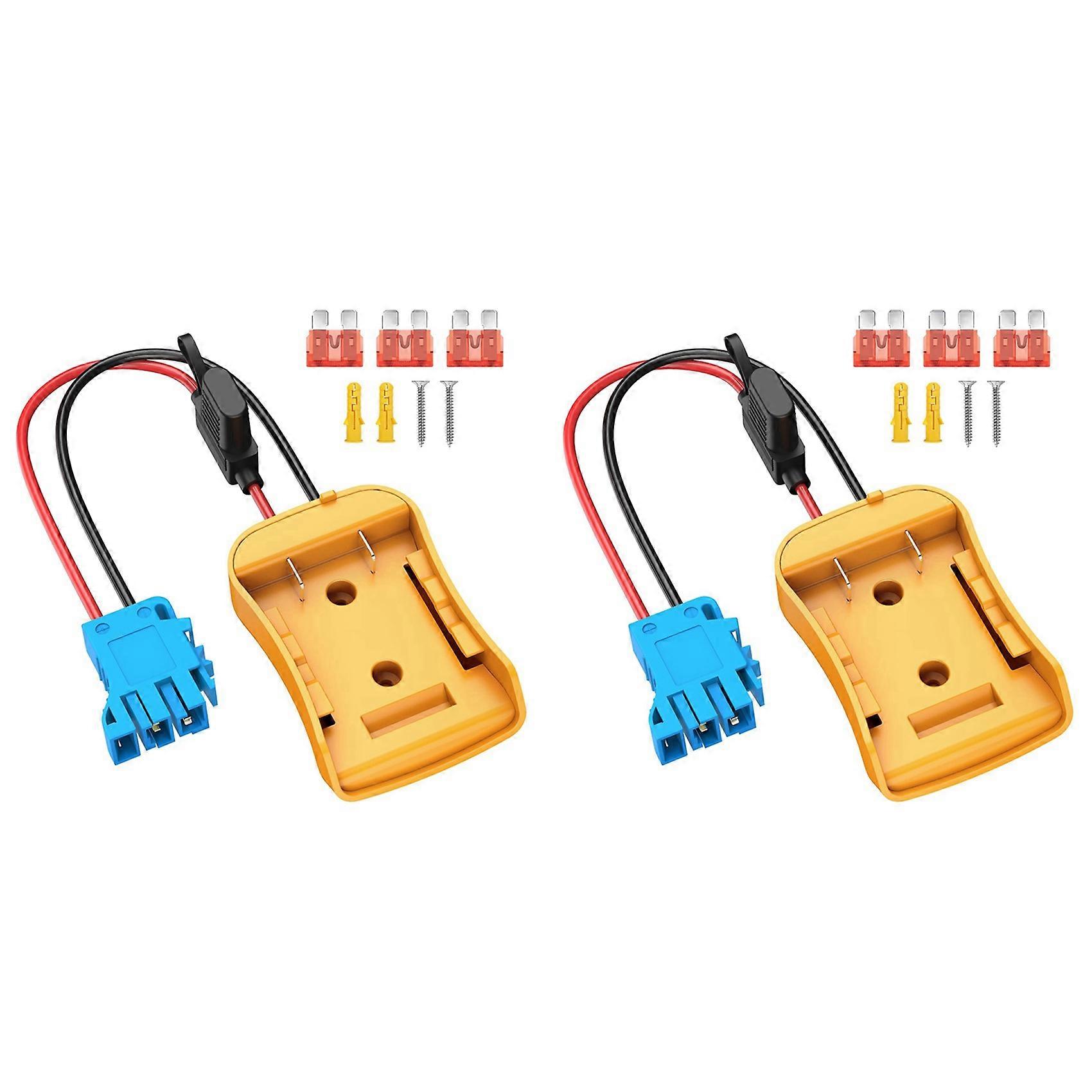 Adapter for Peg-Perego, 12AWG Wire with 40A Fuse