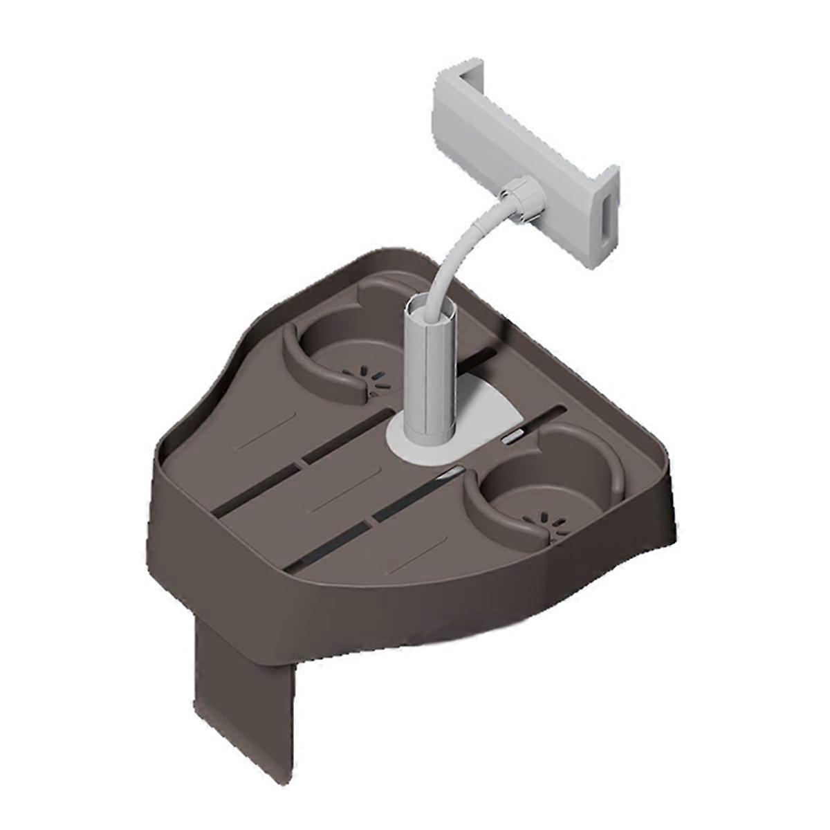 Adjustable Tray Table, Clip-on Pool Cup Holder Phone Holder