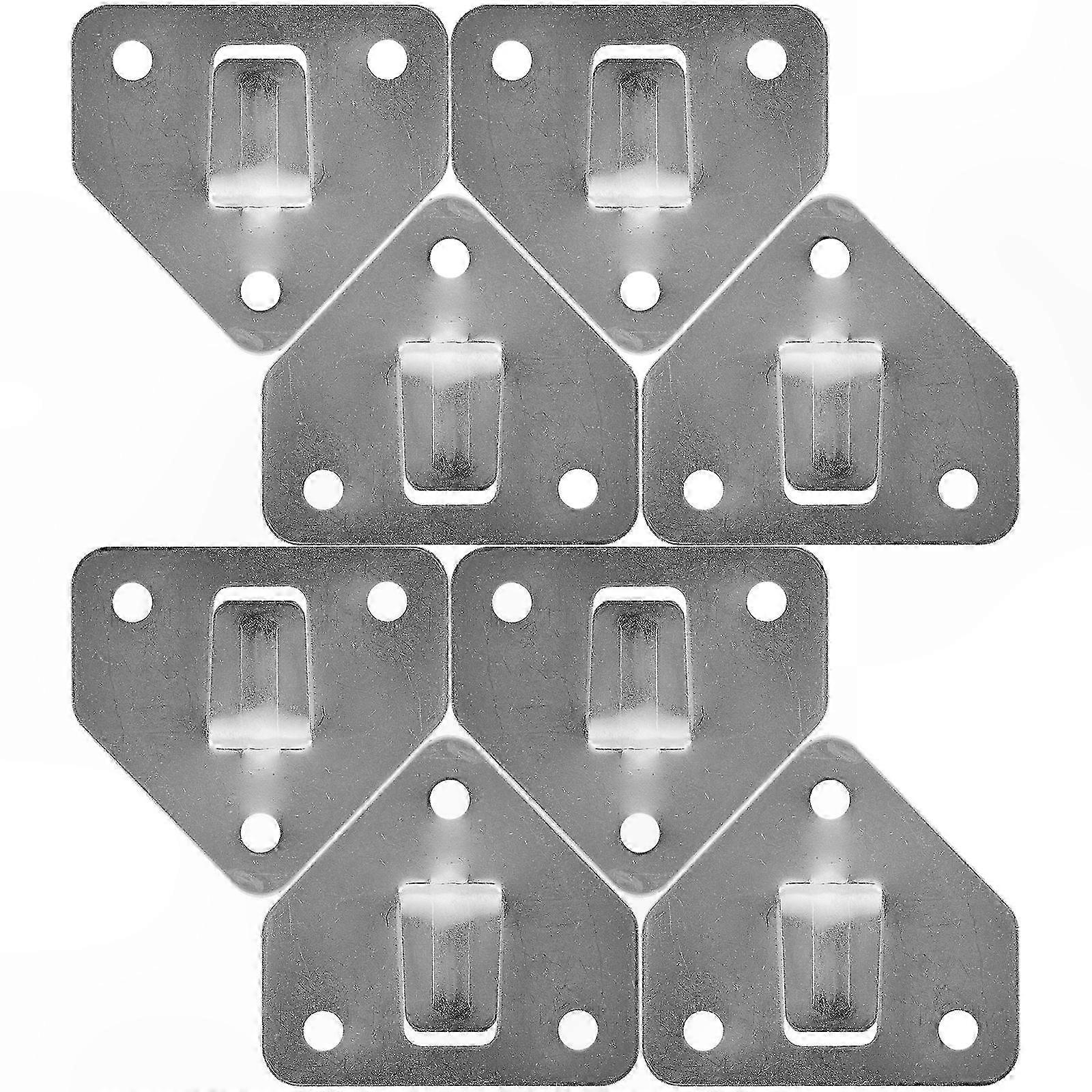 Fire Extinguisher Mounting Bracket Set - Wall Mounted, Durable Metal, Quick Access, 8 Pieces