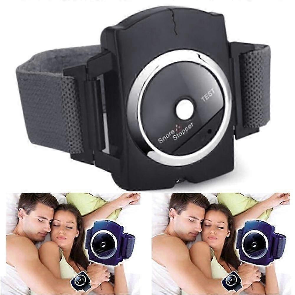 stop snoring naturally with anti snoring wrist device