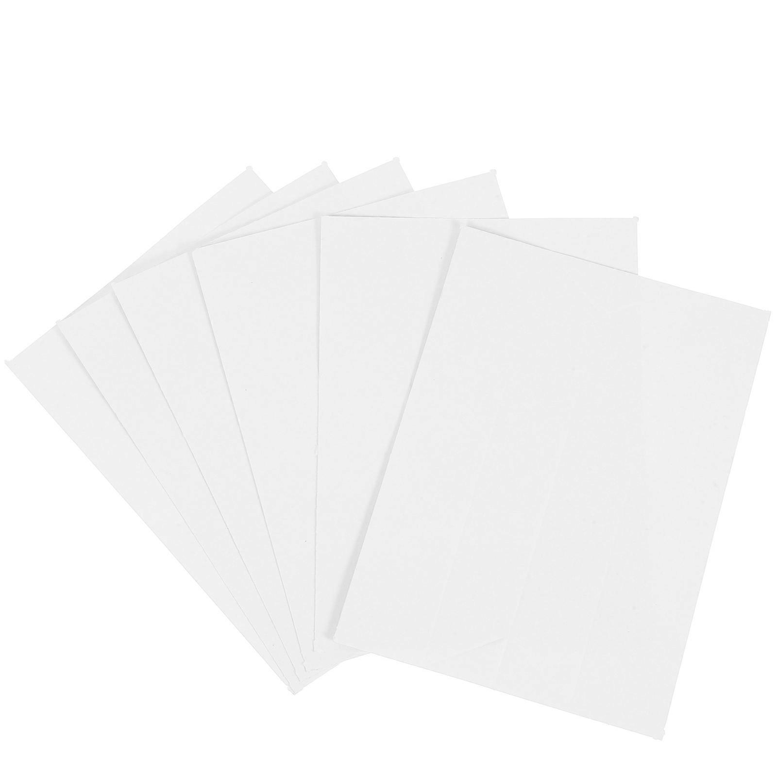 Diamond Color Identification Card for Jewelry Grading Tool 6Pcs Set