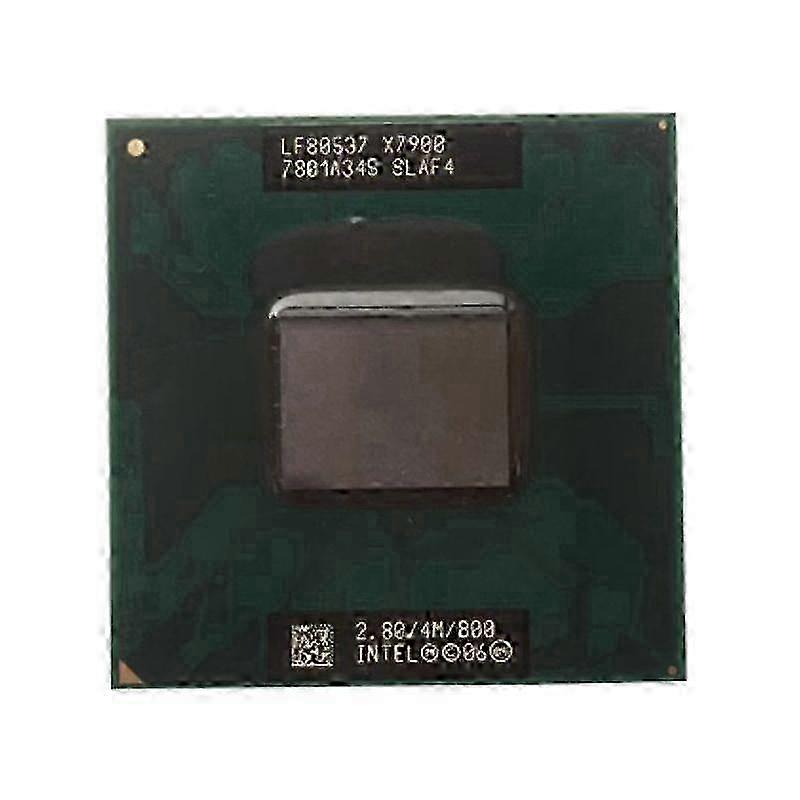 2025 Core 2 Extreme X7900 CPU Socket PGA478, 2 Cores, 2 Threads, 2.8GHz, 4MB L2 Cache, 44W.