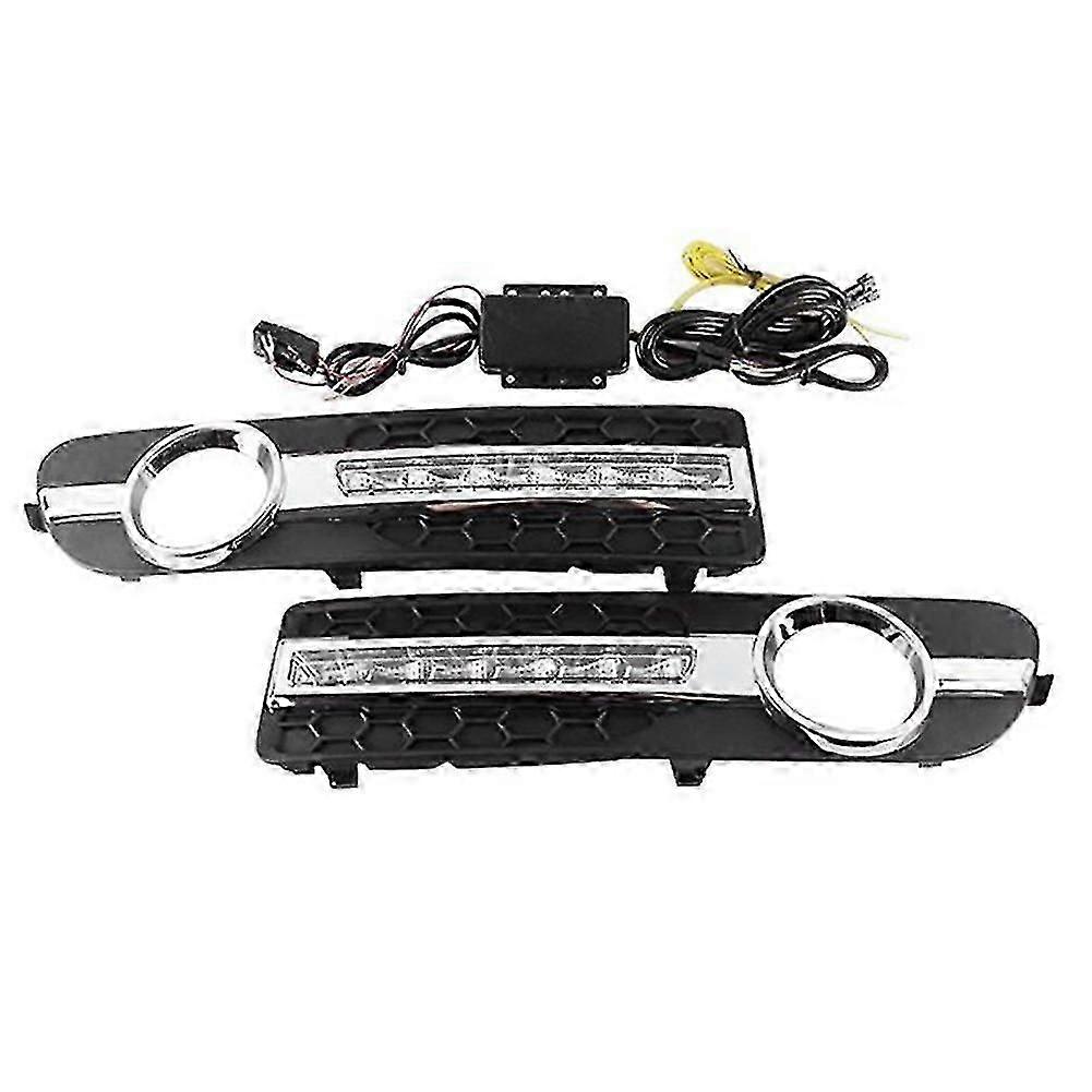 Led Drl Daytime Running Fog For Volvo S80 2007-2013