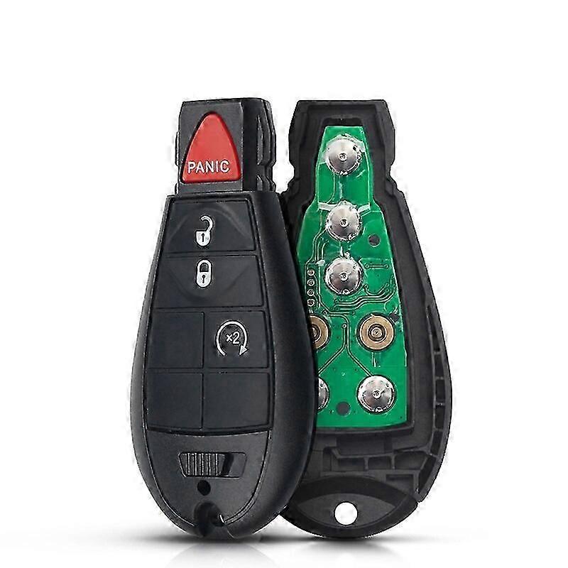 Remote Car Key For Dodge Grand Caravan Journey 2008 2009 2010 2011 2012 2013 2014 M3N5WY783X 433Mhz ID46 Chip 5 Button Key Blanks