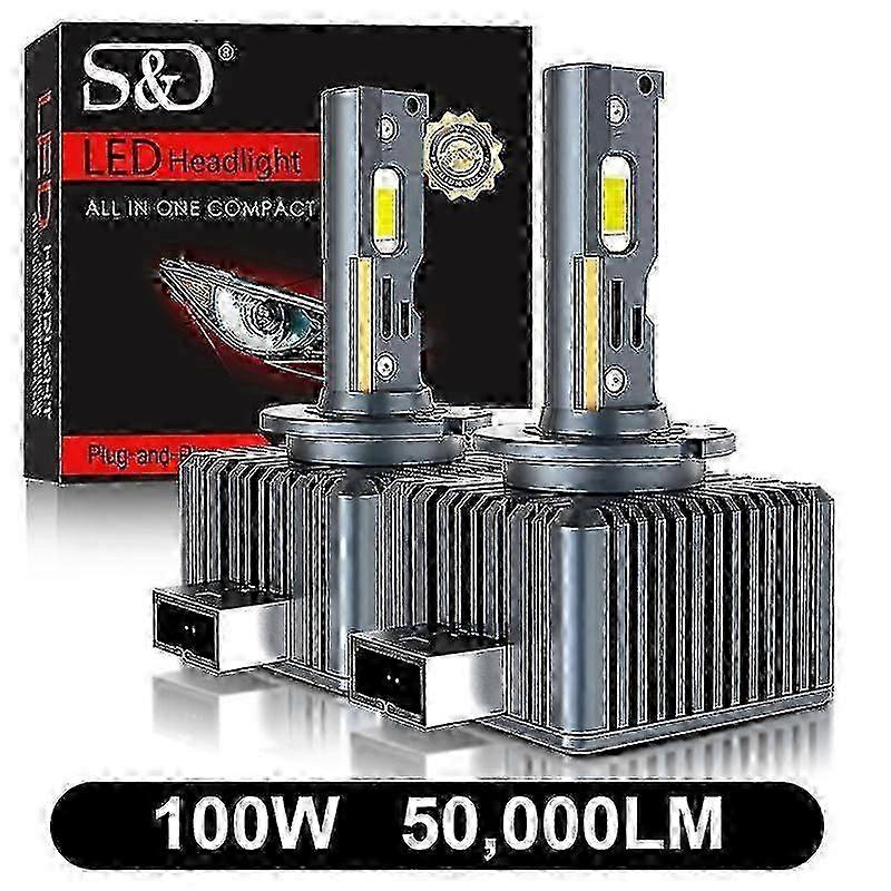 100w 50000lm-80000lm D1s D3s Led D2s D4s D5s D8s Led Canbus Headlights Hid D1r D2r D3r D4r D5r D8r Bulb 130w Car Light Auto 6500k 12v 24v miao7