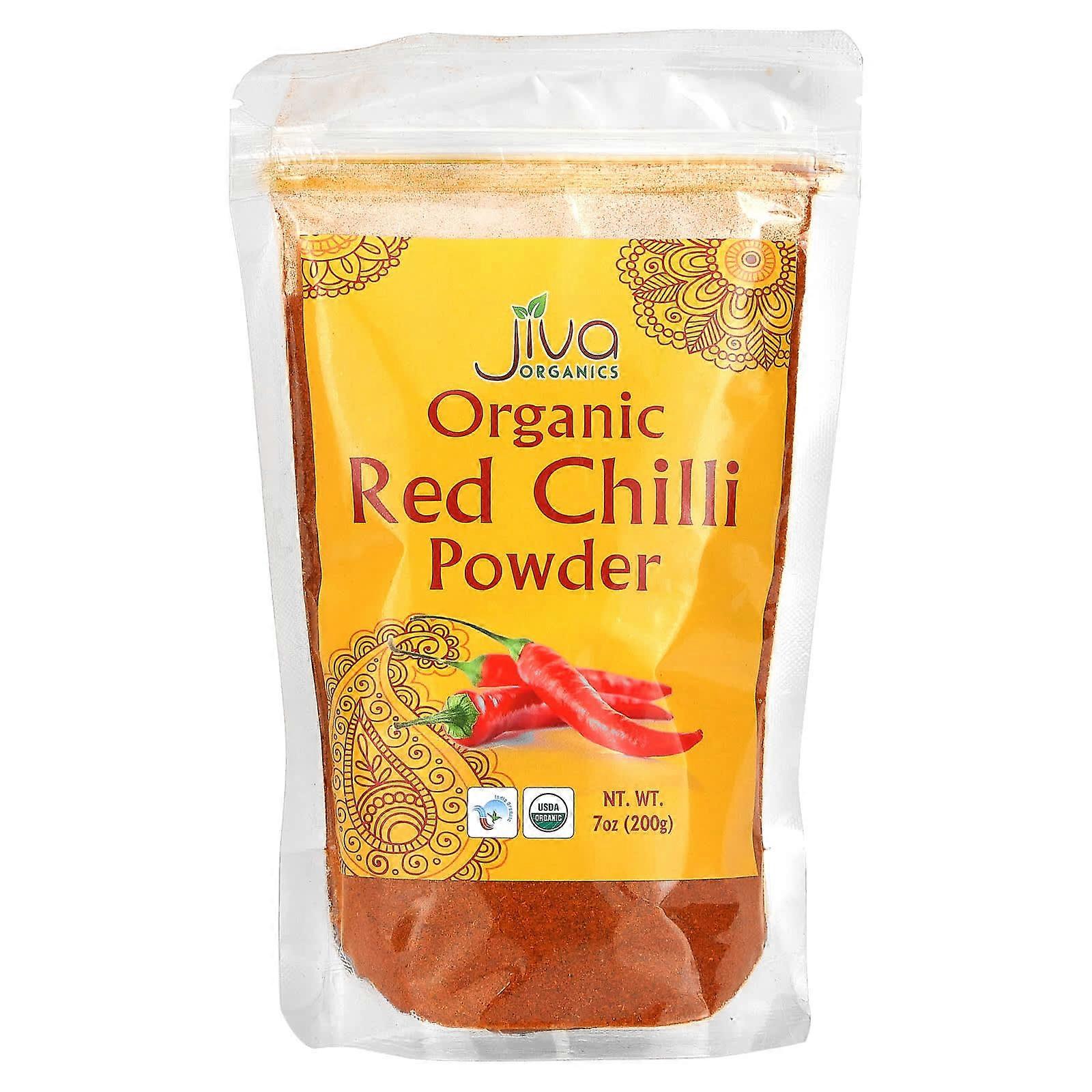 Organic Red Chilli Powder,  7 oz (200 g)