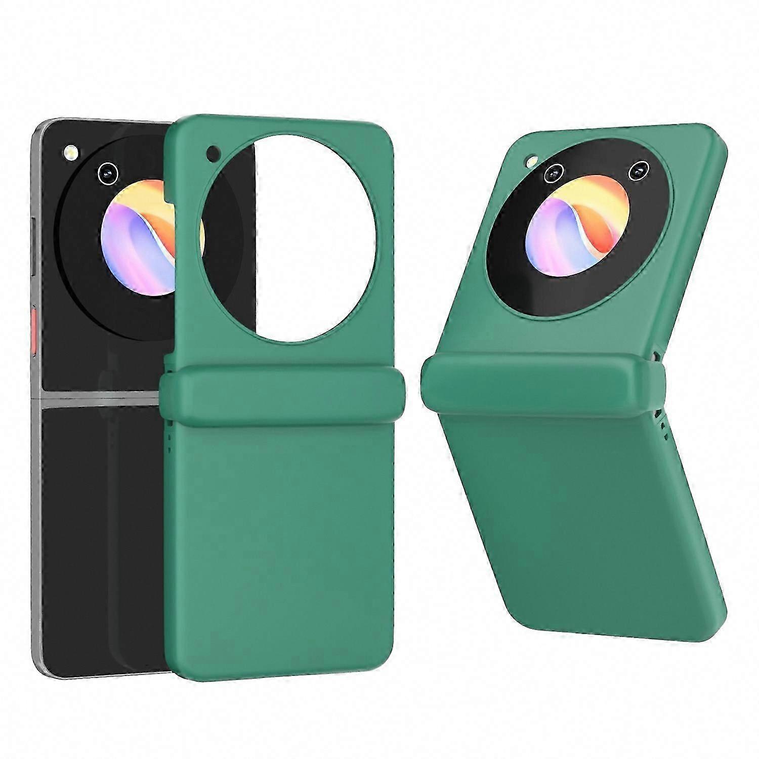 ZTE Nubia Flip 5G Case, Hinge Shockproof Protection Hard PC Phone Cover