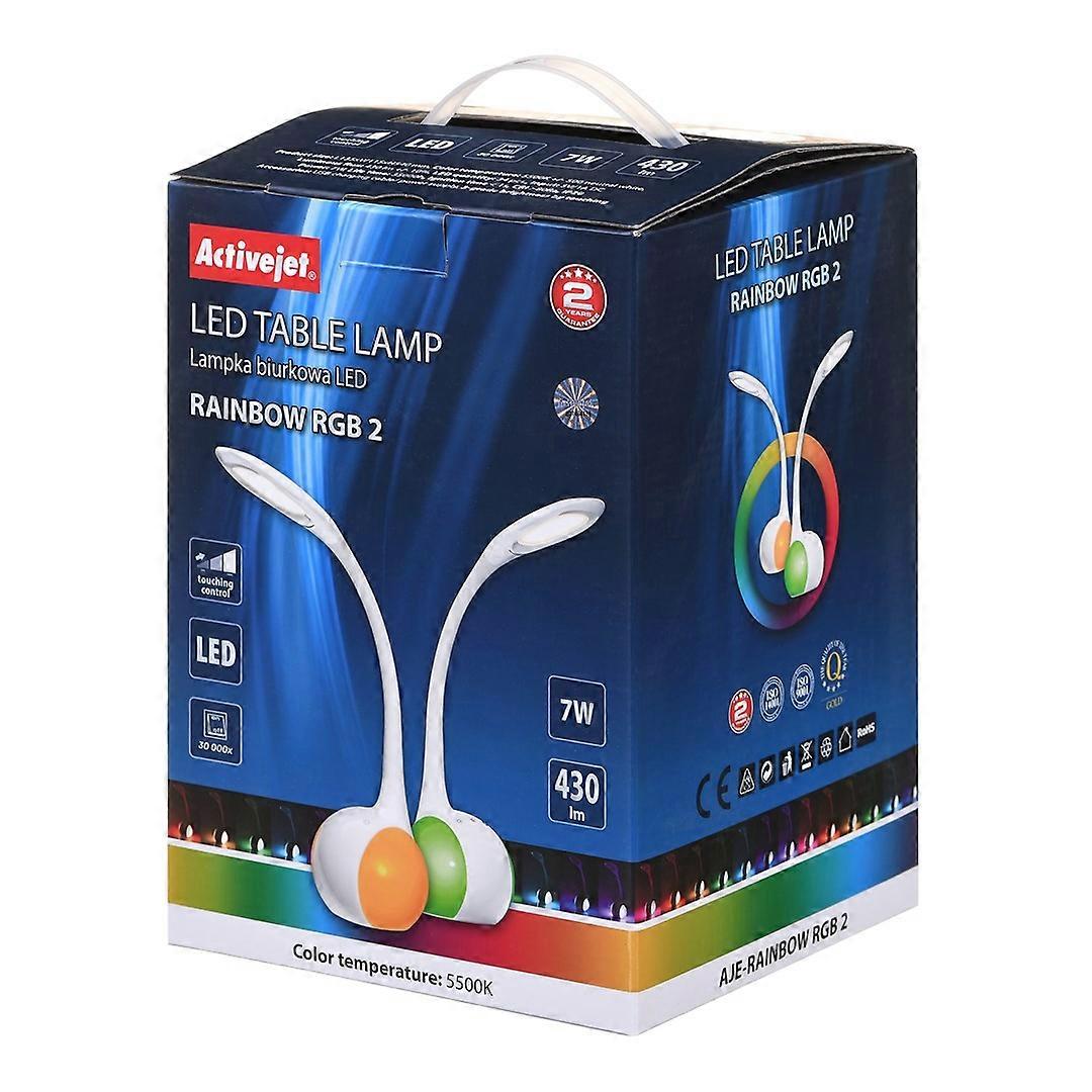 Activejet Led Desk Lamp Aje-rainbow Rgb 2