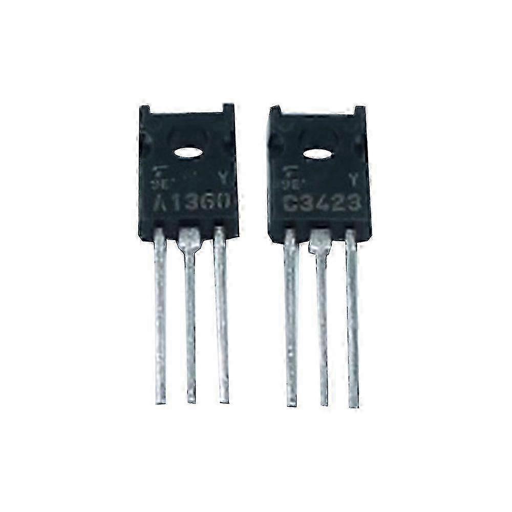 New 25-26s Transistors: 1 Pair of A1360 & C3423 Replacement for Electronics Components