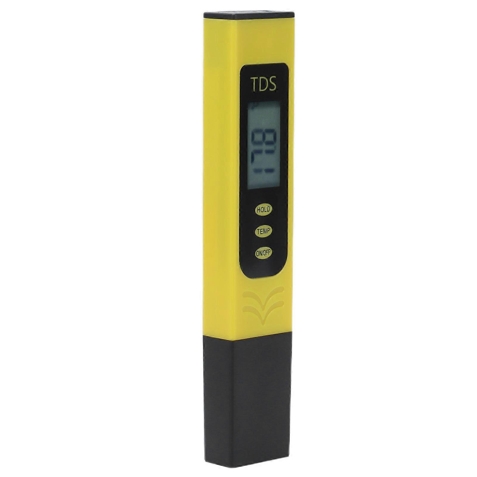 Water Testing Pen LCD Screen Safe Reliable Automatic Temperature Compensation Accurate Display Water Quality Tester