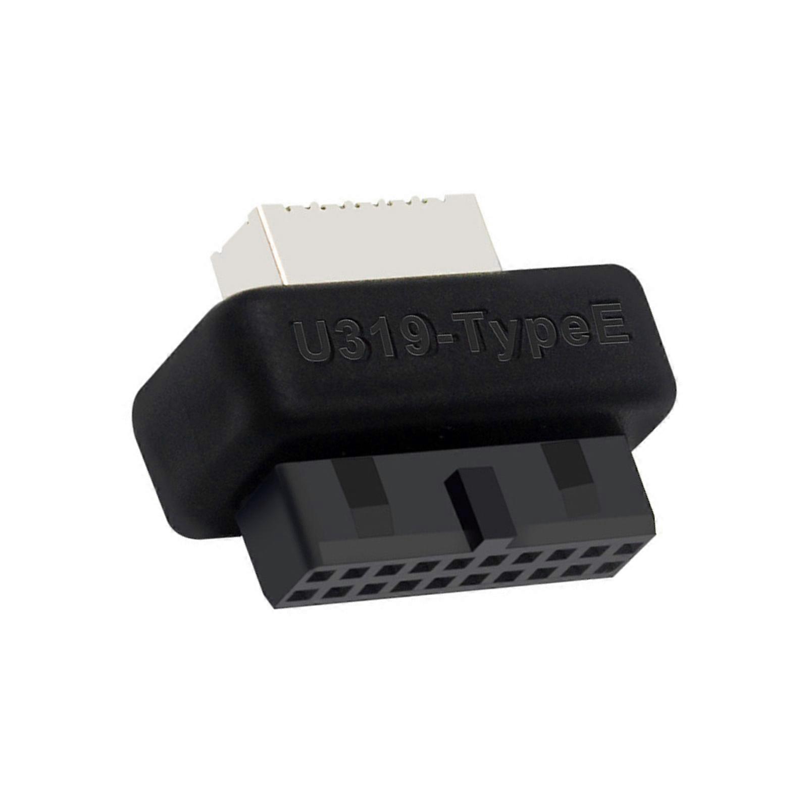 USB3.0 TypeE Header Adapter USB Front Panel Adapter for Reliable Conversion Type C Motherboards Adapter Converters Multicolor