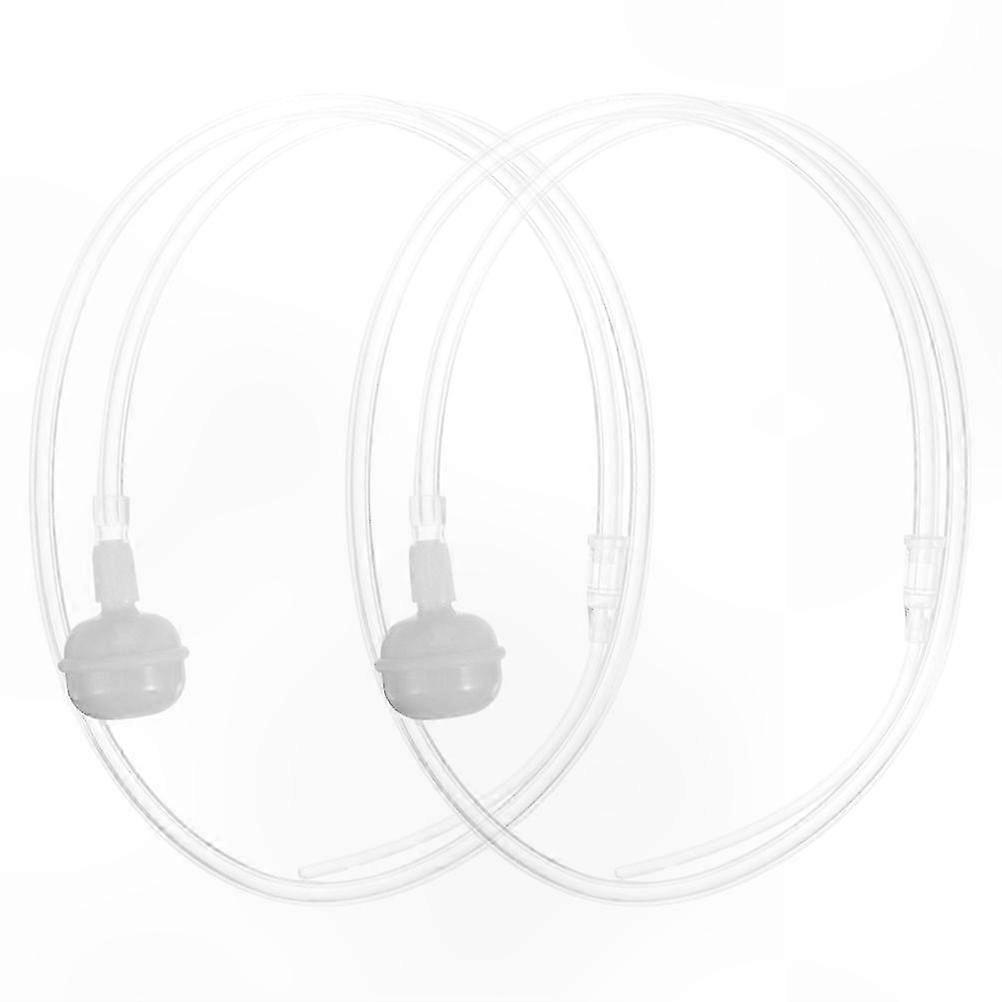 2 stk. amningsrør til sutteflaske, amningssupplement