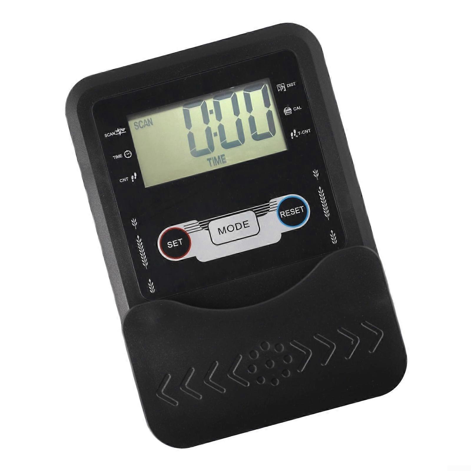 Multifunctional Rowing Machine Counter Gym Replacement Monitor LCD Display Counter Monitor Speedometer Counter Multicolor