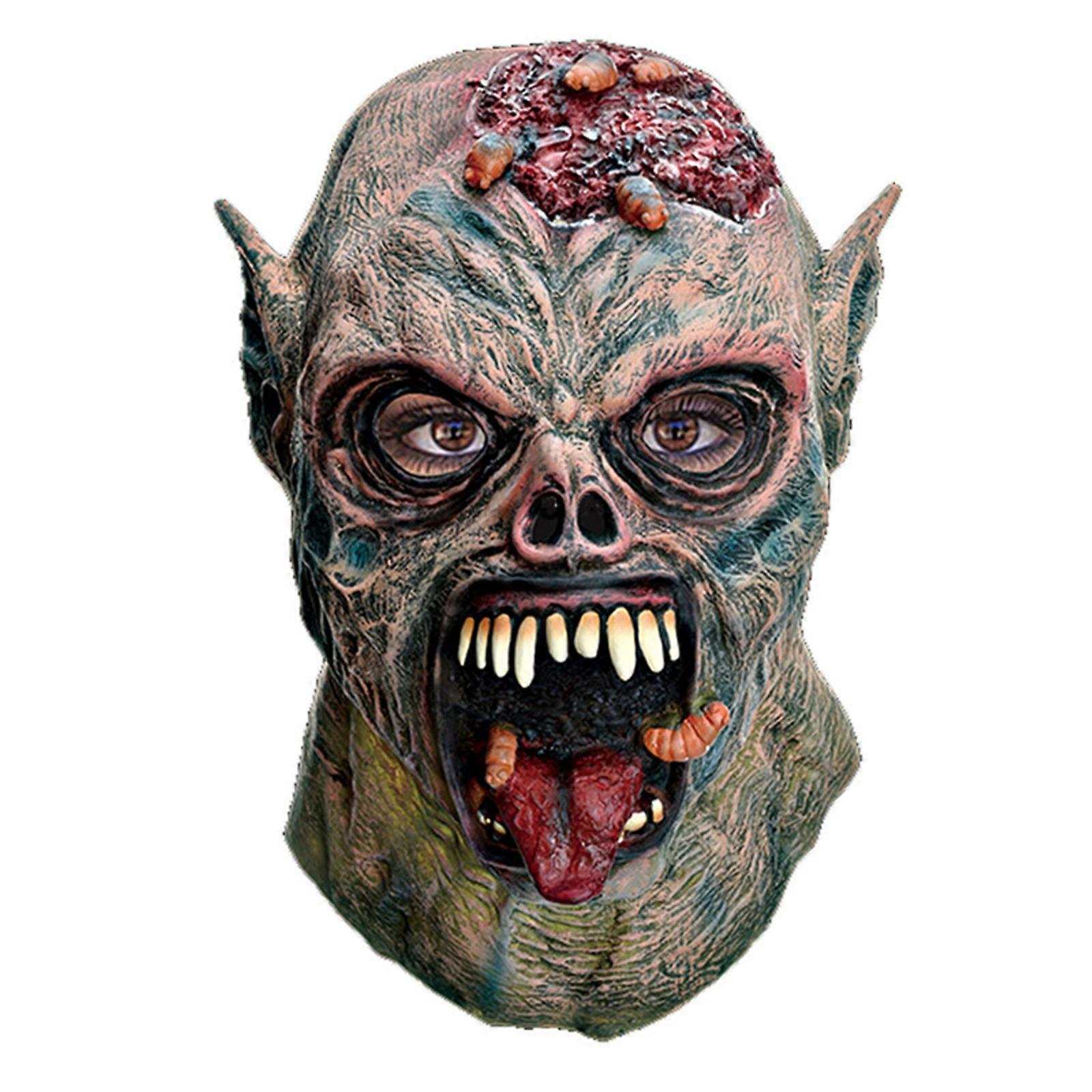 Detailed Full Coverage Latex Mask With Comfortable Fit Perfect For Halloween Costumes And Parties  shape