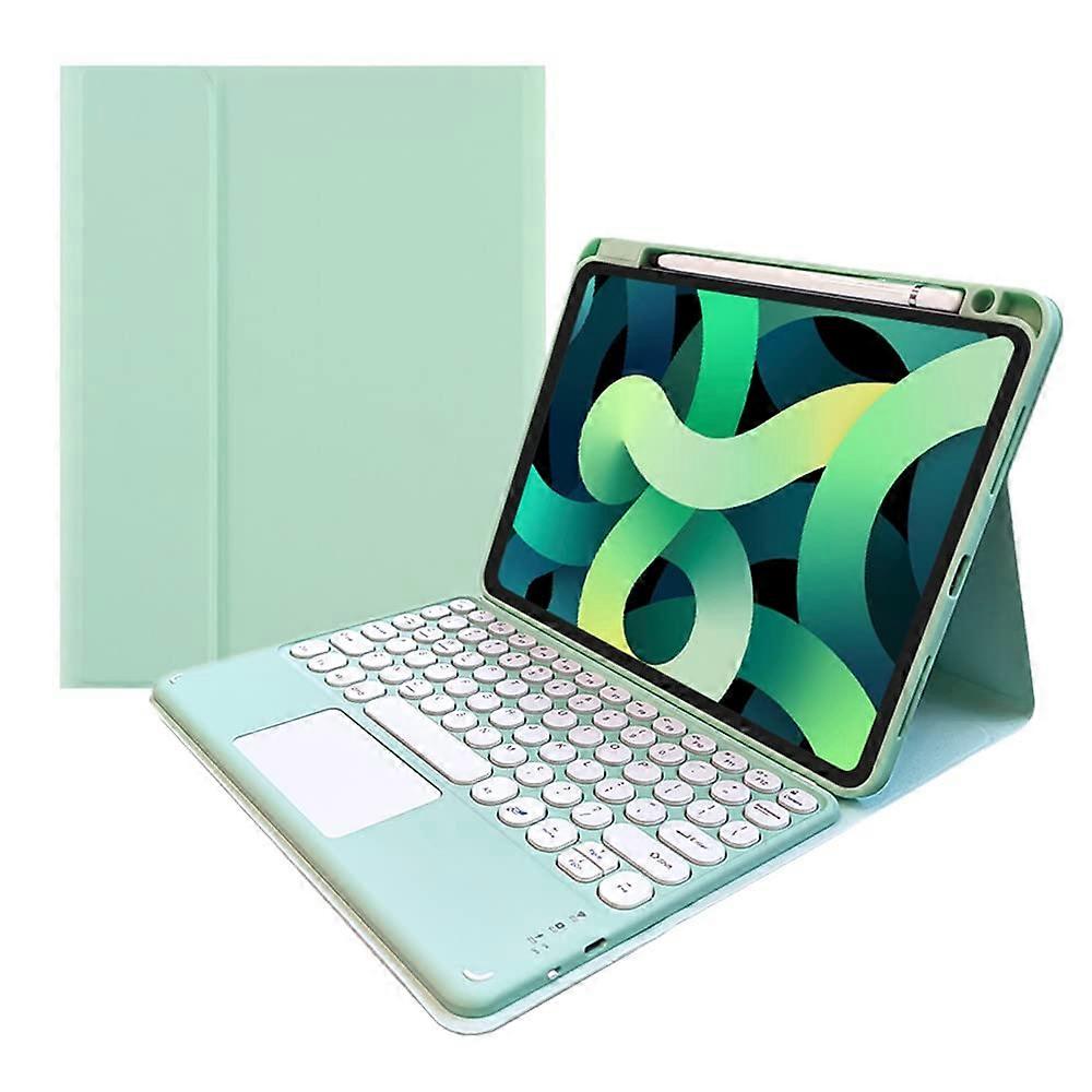 Touch Keyboard Case For 8.3In Tablet, Detachable Round Touchpad, Mint Green, Pencil Charging, A17Pro