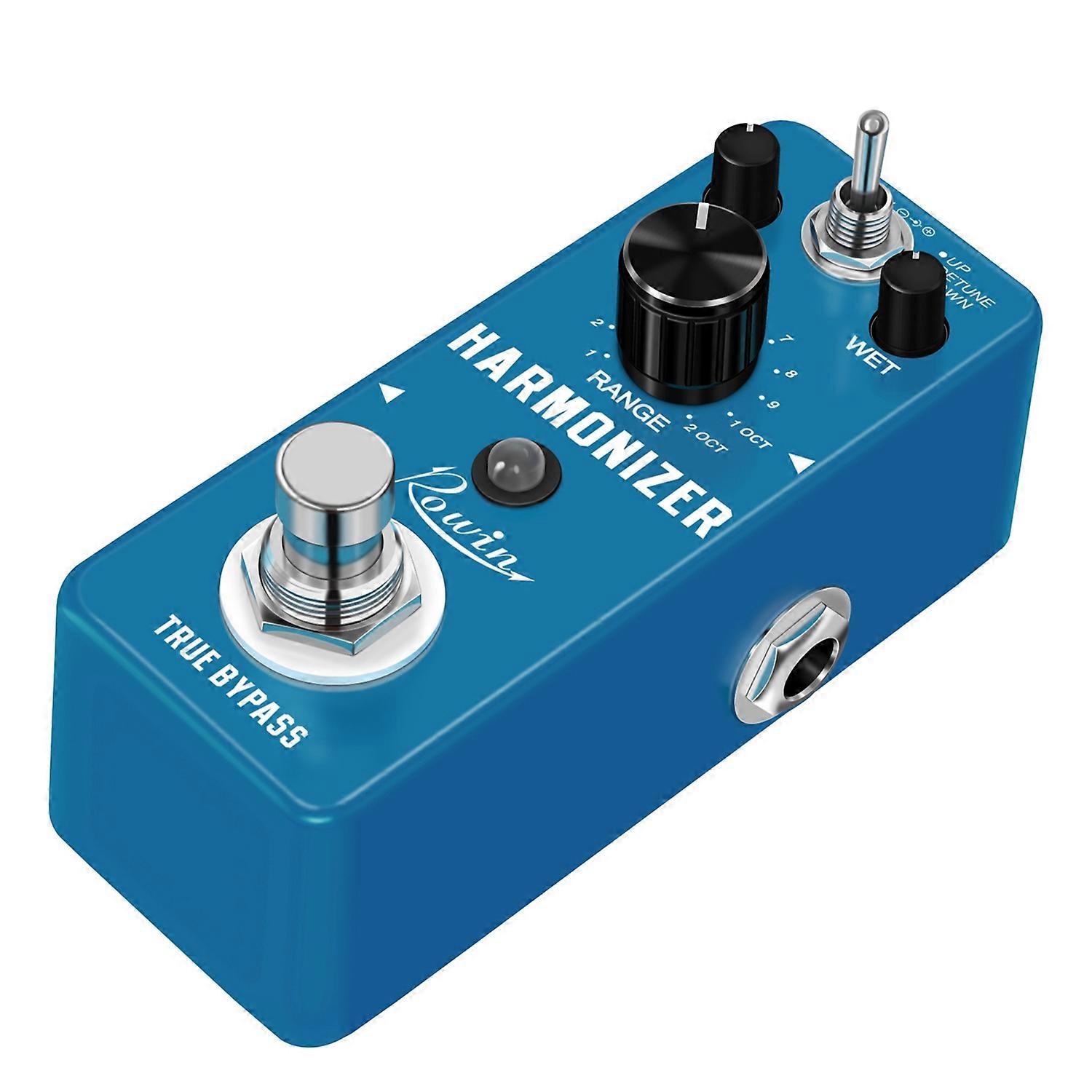 Rowin LEF-3807 Guitar Harmonizer Pedal Digital Pitch Effect Pedals Signal to Create Harmony/Pitch Sh