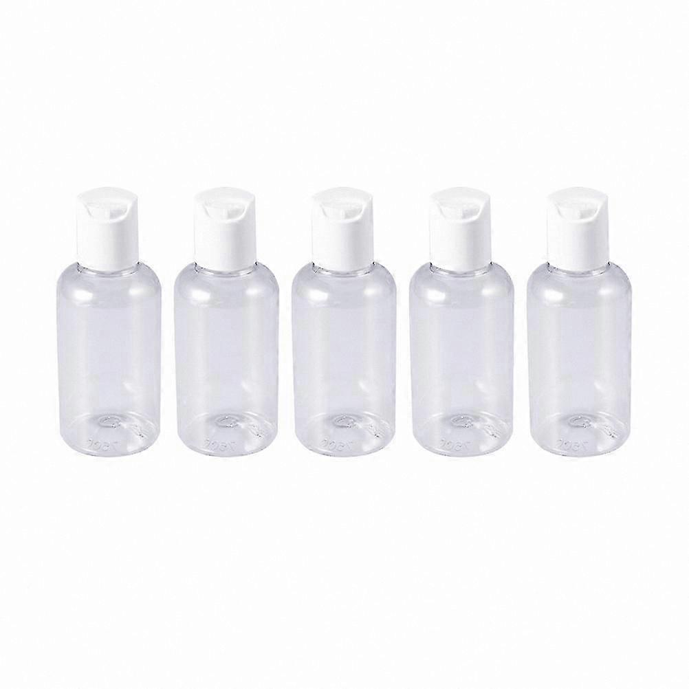 10 Pack Reusable Travel Bottles for Shampoo Lotion Cream 75ml Random Colors