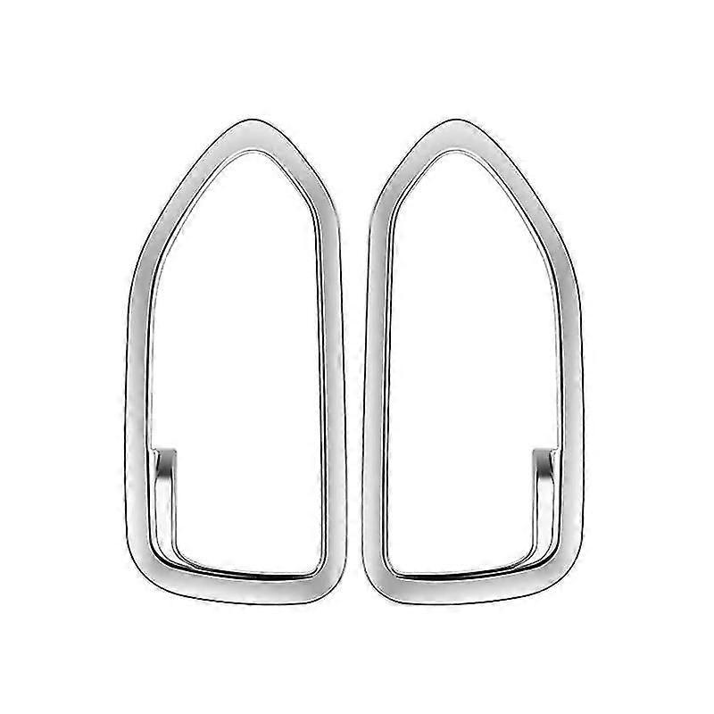 1pair Car Chrome Inner Door Handle Frame Trims For Noah Voxy 90 Series 2022 Decoration Interior Han