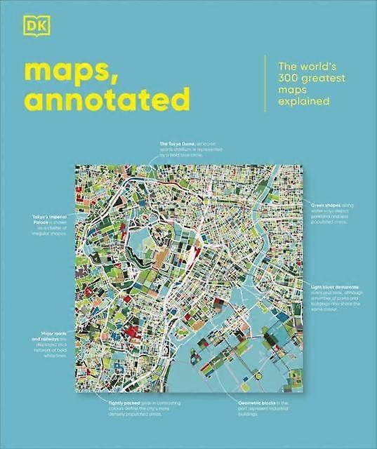 Maps Annotated by DK Hardback Book