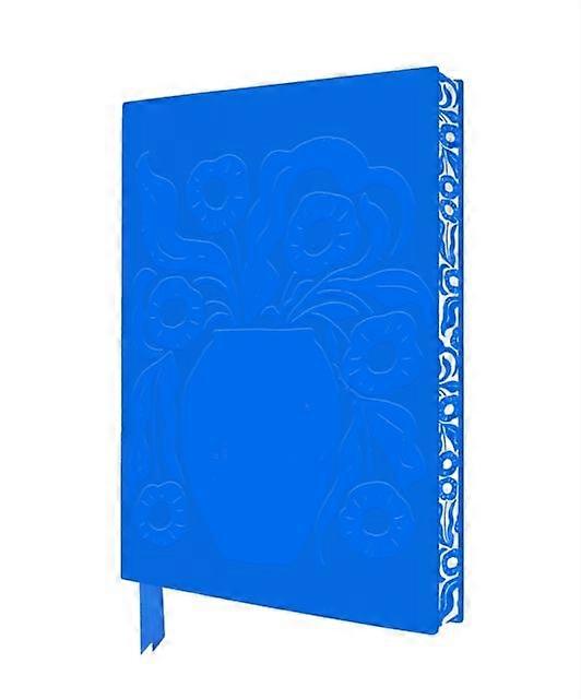 Vicky Yorke Ziva Blue Vase Amp Flower Artisan Art Notebook Flame Tree Journals Notebook  blank book Book