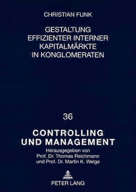 Gestaltung Effizienter Interner Kapitalmaerkte In Konglomeraten by Christian Funk Paperback